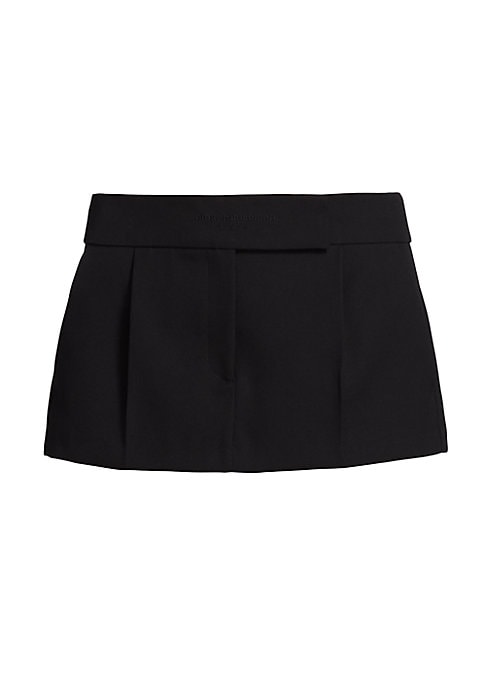 Chic Tailored Mini Skort