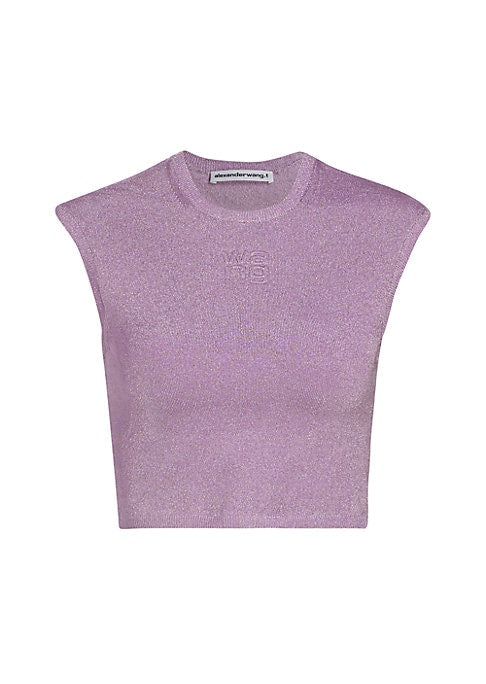 Sparkling Cap Sleeve Top