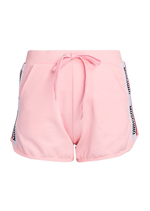 Logo Stripe Athletic Shorts