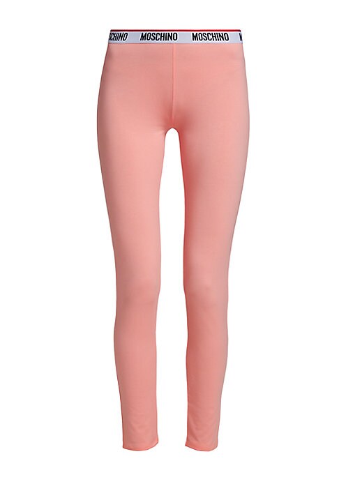 Logo Waist Ankle Leggings