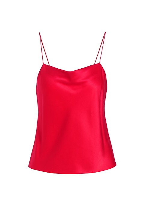 Luxe Satin Cowl Top
