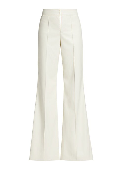 Chic Flare Faux Trousers
