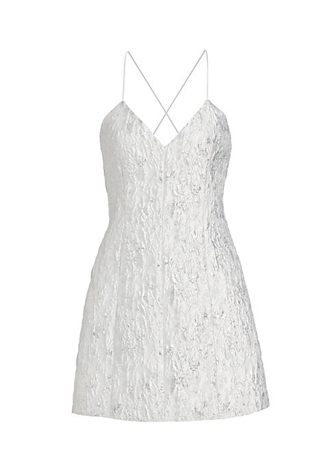 Jacquard Spaghetti Dress