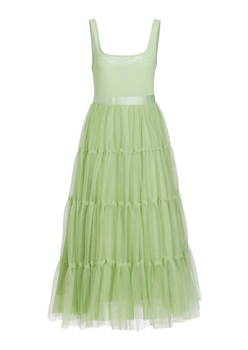 Whimsical Tulle Midi Dress