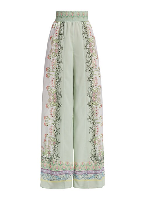 Floral Elegance Wide Pants