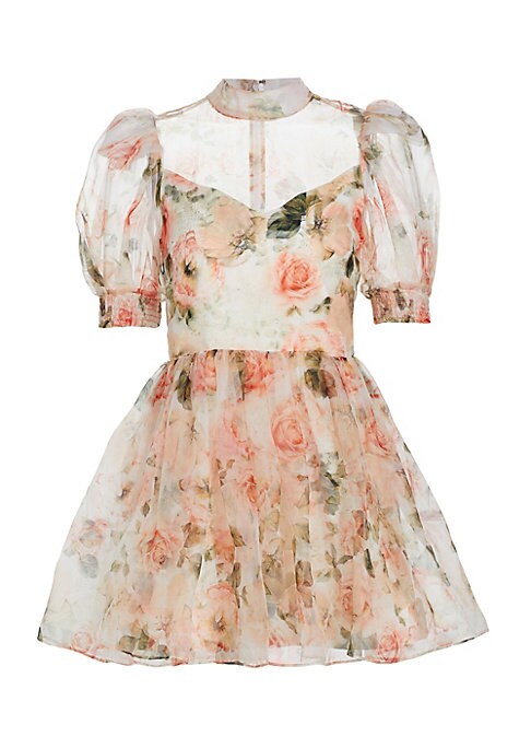 Floral Puff Sleeve Delight