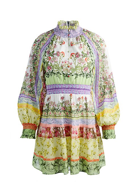 Floral Blouson Minidress