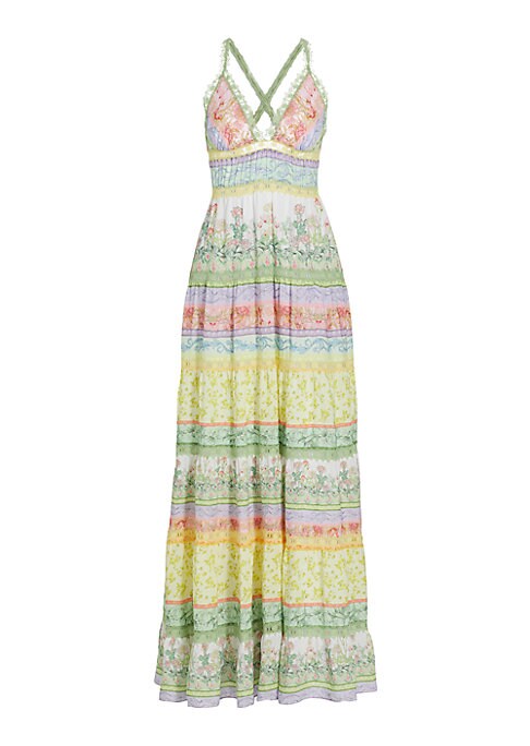 Floral Elegance Maxi Dress