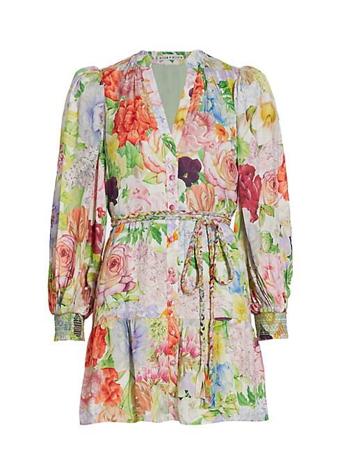 Floral V-Neck Dress