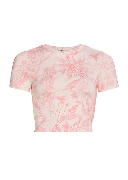 Floral Chic Crop Top