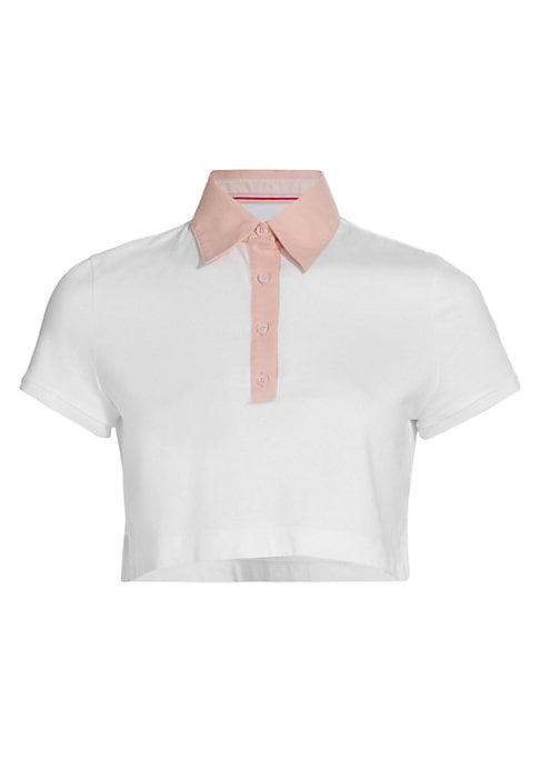 Chic Stretch Polo Top