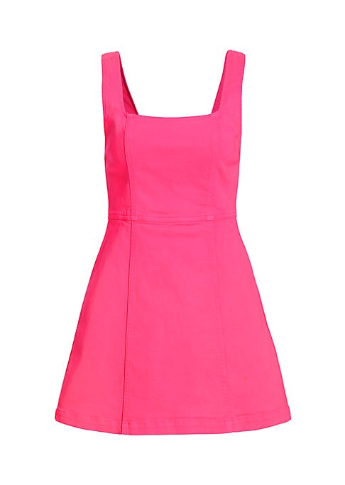 Chic Denim A-Line Dress