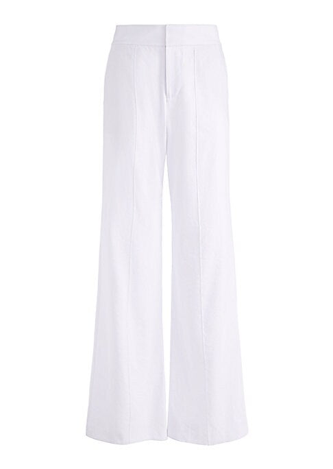 Chic Linen Wide-Leg Trousers