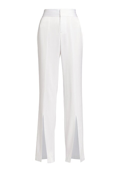 Tailored Slit Leg Trousers