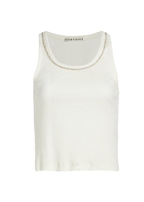 Sparkling Sleeveless Top