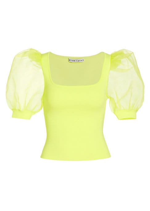 Puffed Tulle Elegance Top