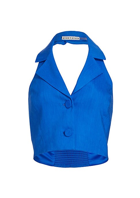 Chic Linen Halter Top