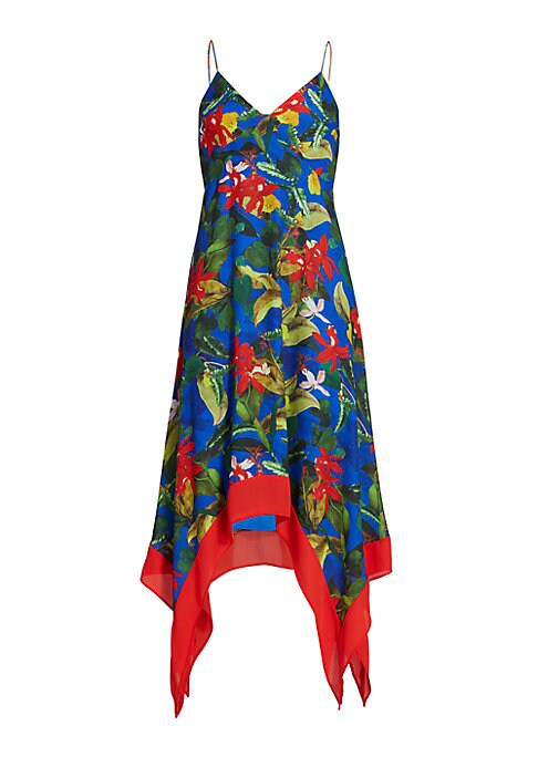 Floral Flutter Midi-Dress
