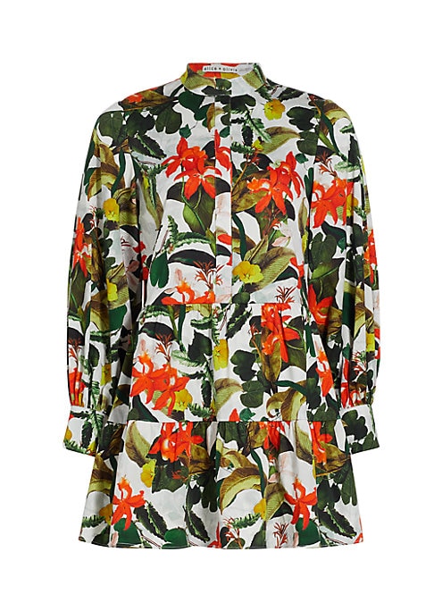 Bold Print Mini Dress