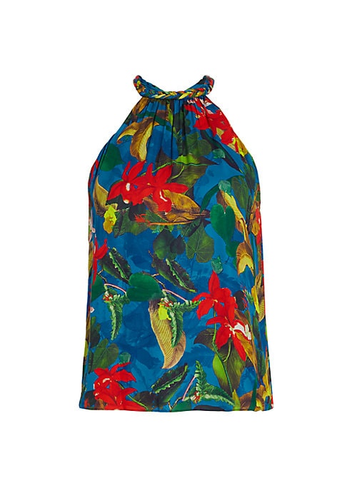 Tropical Bliss Halter Top