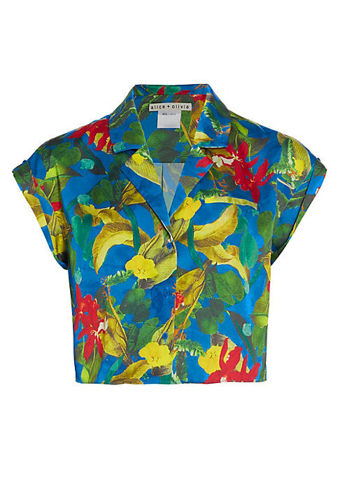 Tropical Chic Crop Top