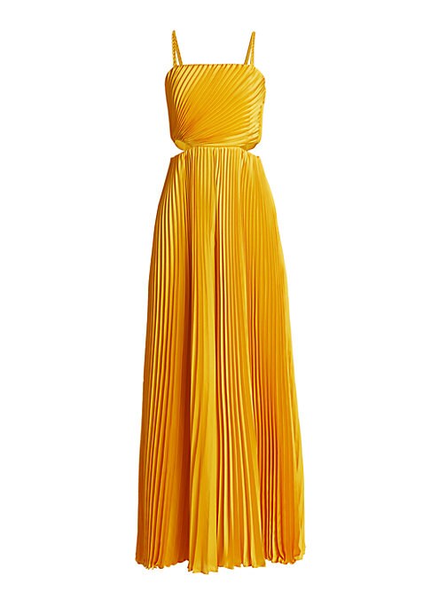 Satin Cut-Out Jumpsuit
