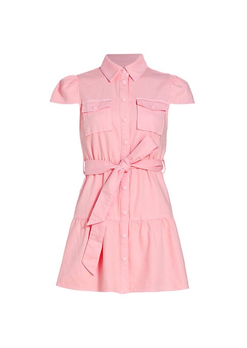 Chic Denim Tie Minidress