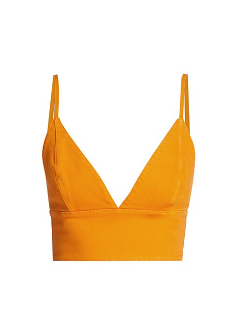 Daring Denim Crop Top