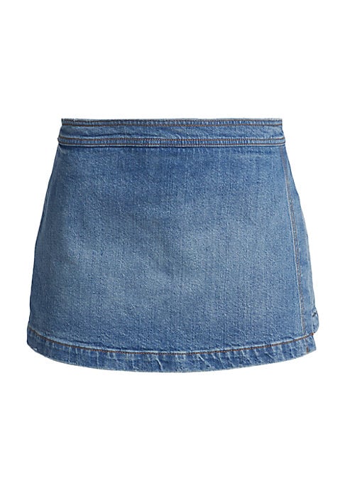 Denim Charm Skirt