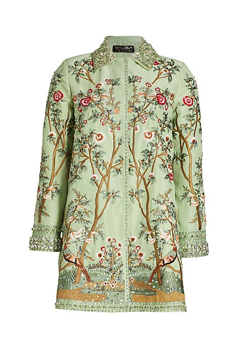 Floral Elegance Coat
