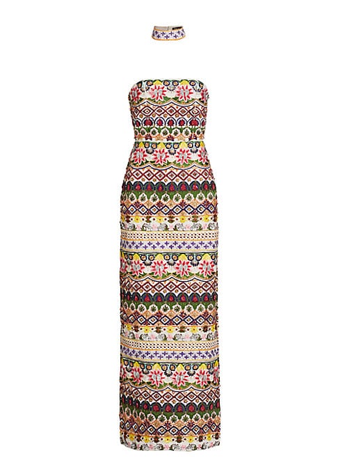 Floral Elegance Gown