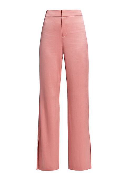 Chic Slit-Detail Trousers