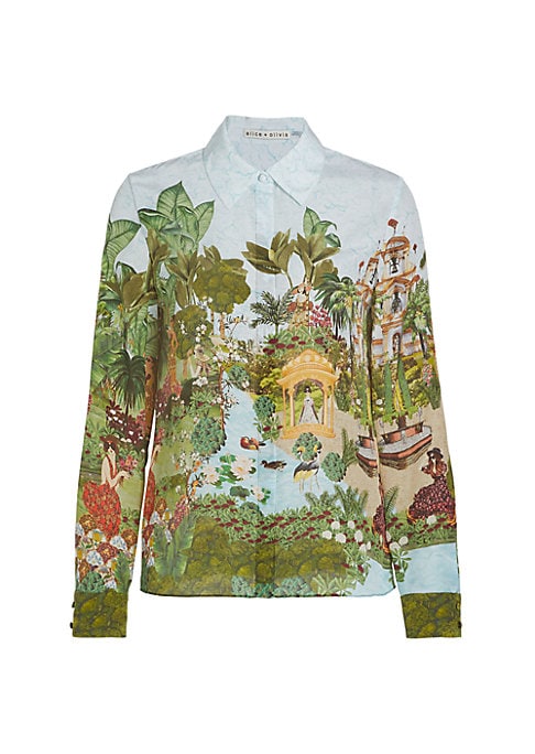 Silk Scenic Elegance Shirt