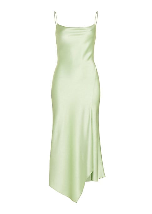 Satin Cowl Slipdress