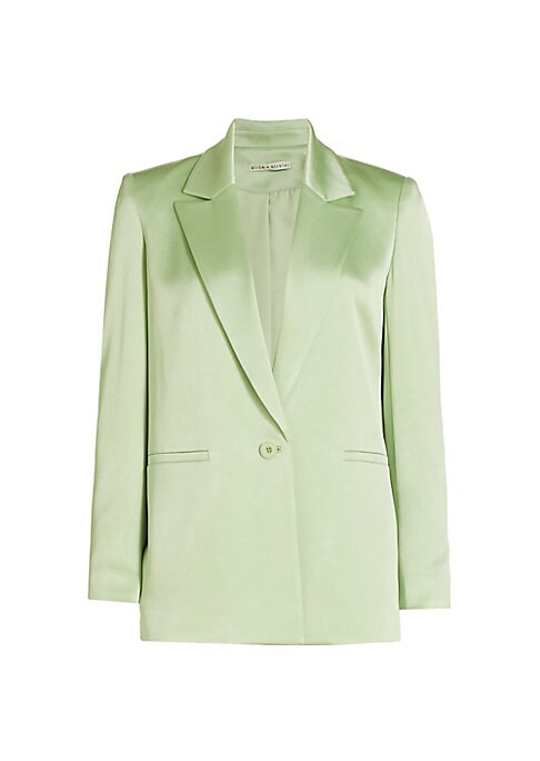 Chic Satin Blazer