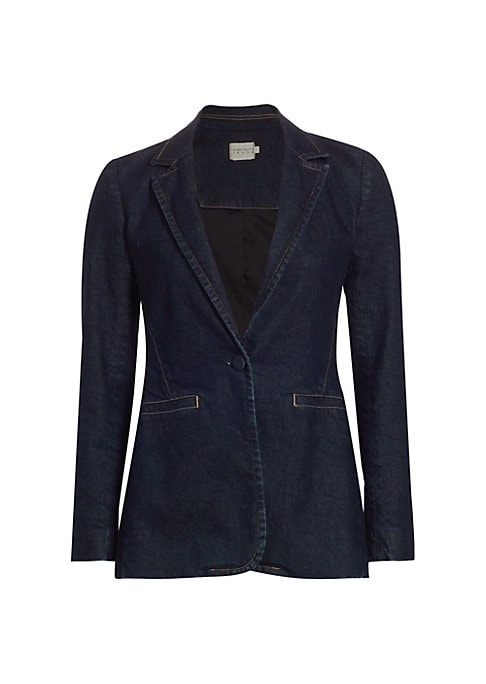 Chic Fitted Denim Jacket