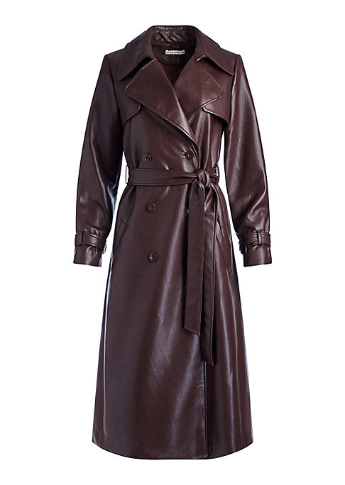 Chic Vegan Trench Coat