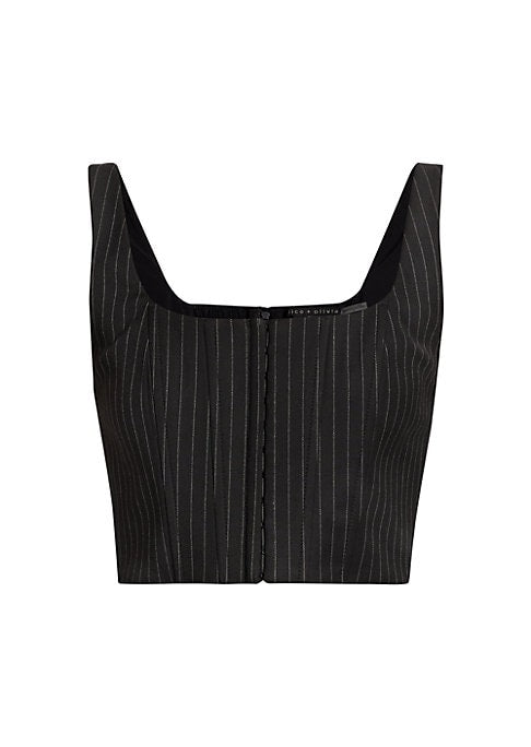 Pinstripe Elegant Corset