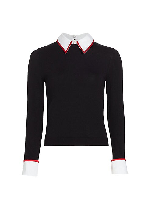 Chic Collared Knit