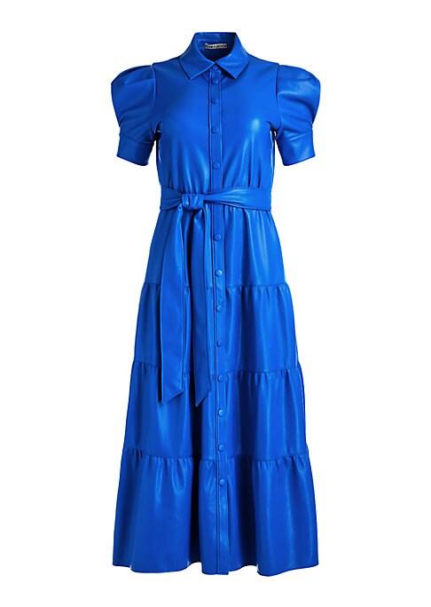 Chic Tiered Vegan Dress