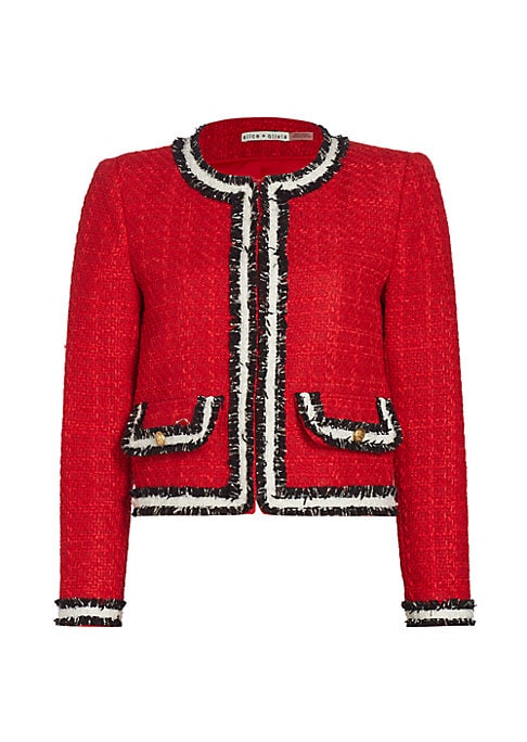 Fringe Cropped Jacket