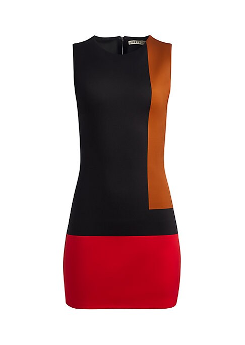 Chic Colorblock Sheath Dress