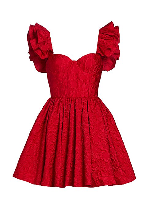 Ruffled Charm Minidress
