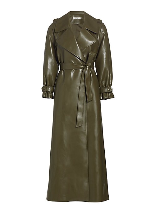Vegan Luxe Trench Coat