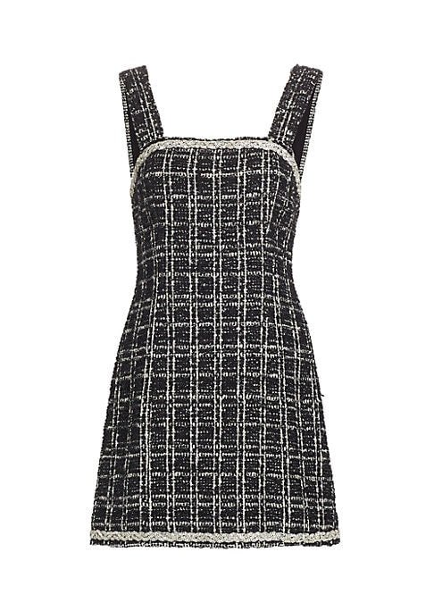 Sparkling Tweed Minidress