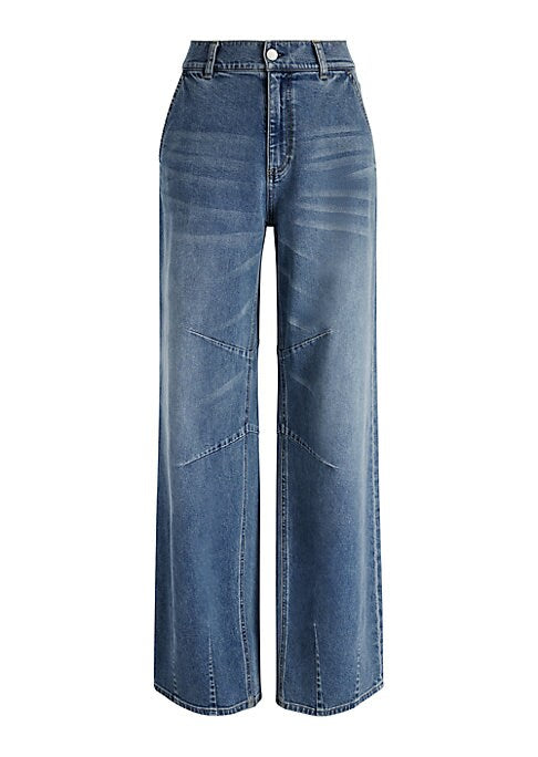 Wide-Leg Raver Jeans