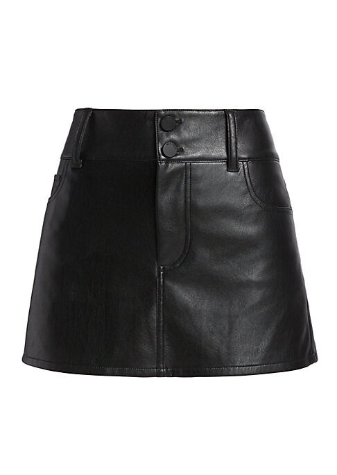 Chic A-Line Faux Skirt