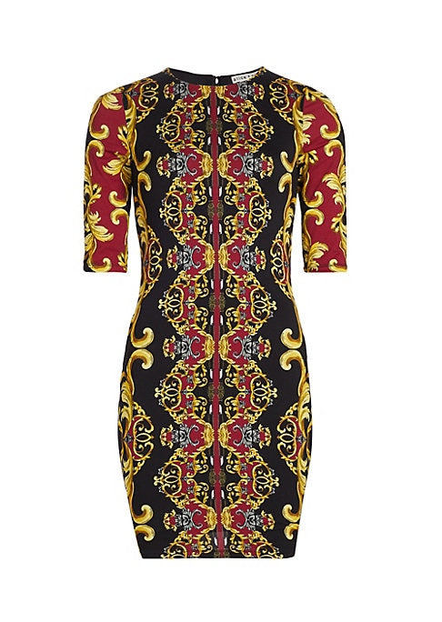 Medallion Magic Mini Dress
