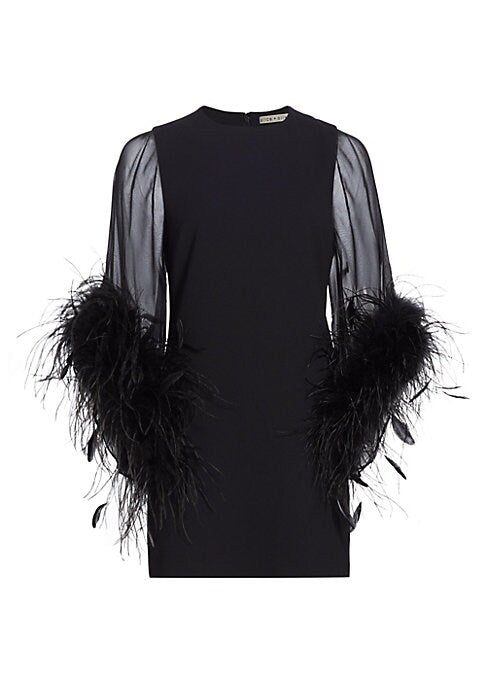 Feather Elegance Dress