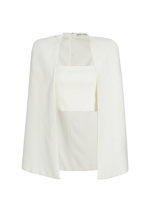 Cropped Cape Elegance